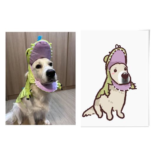 Doodle Pet Portrait